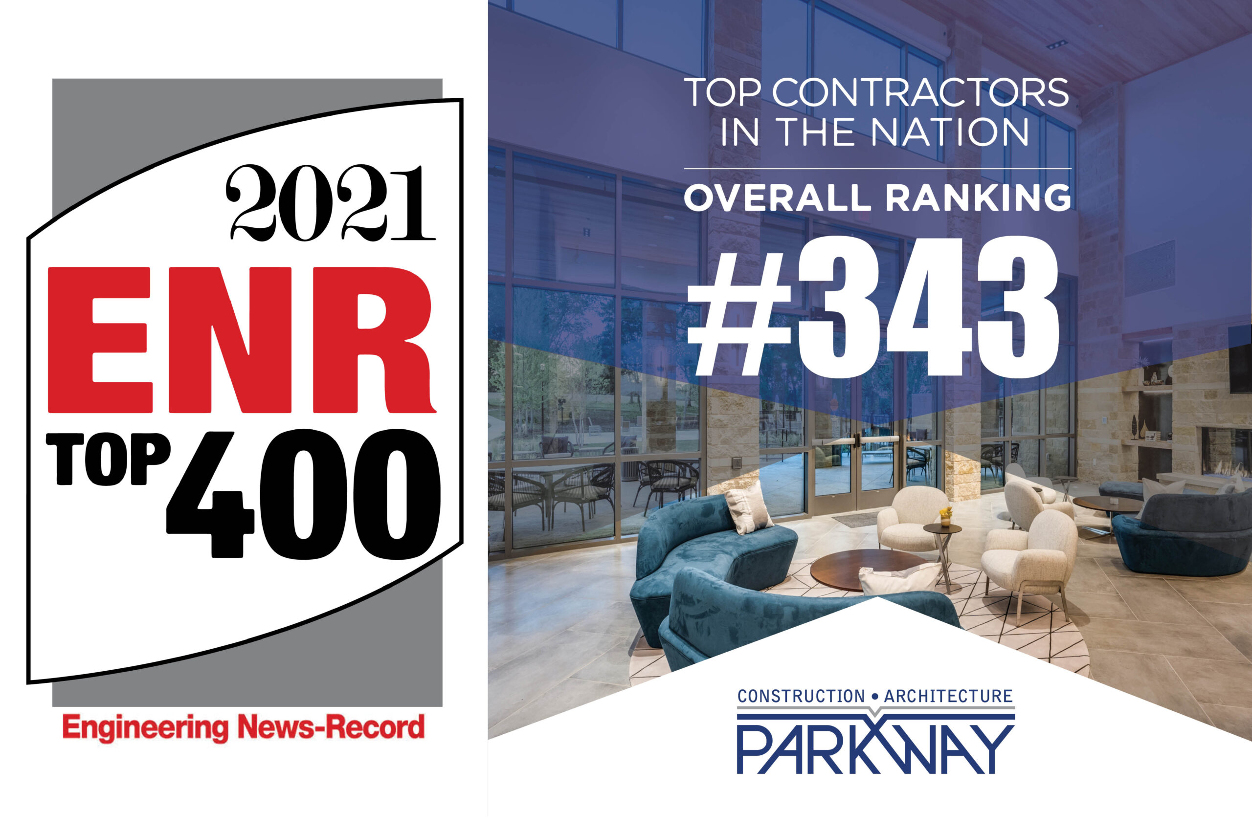 Parkway C&A, LP Named Top Contractor in ENR Top 400 List - Parkway ...