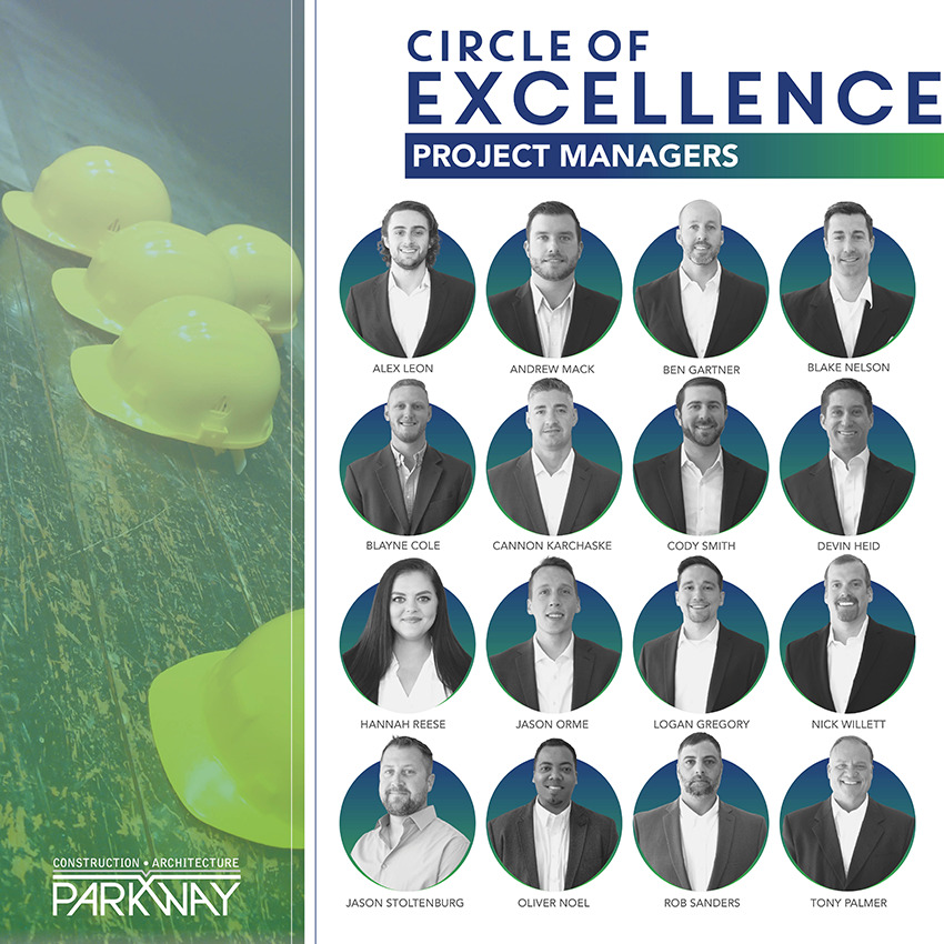 Project Managers Achieve Circle of Excellence