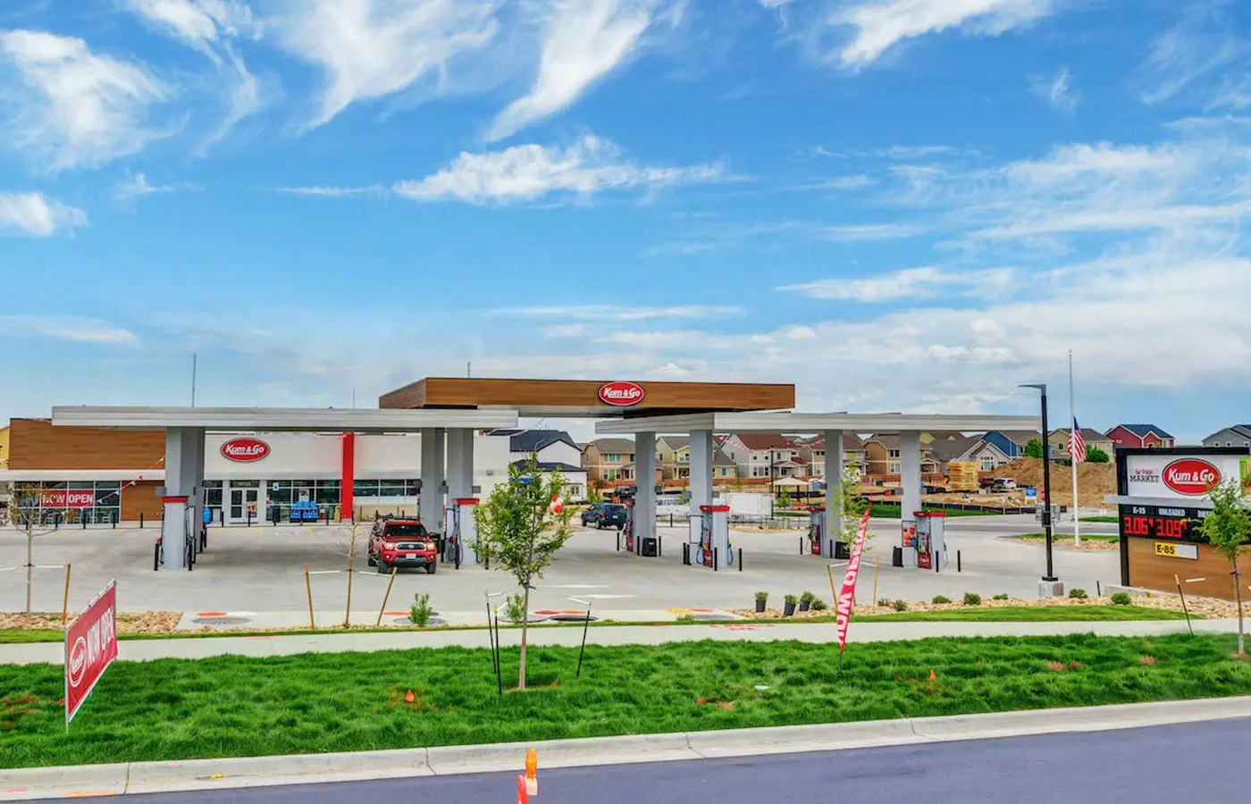 Gas Station Construction Company | Fuel Center Contractor